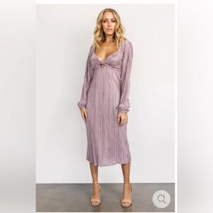 Baltic Born Amani Pleated Midi Dress